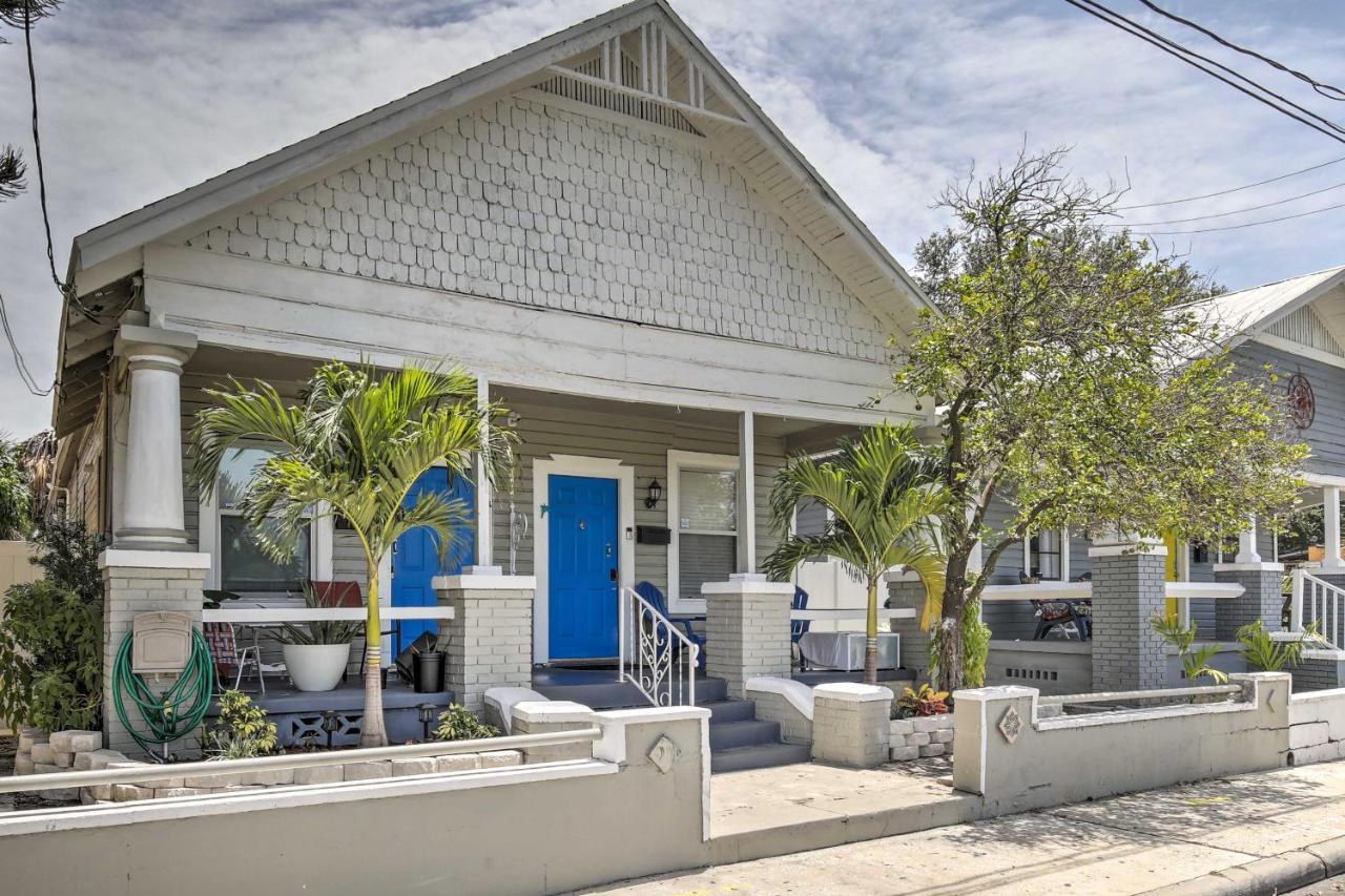 Updated Ybor City House With Fenced Yard Тампа Экстерьер фото